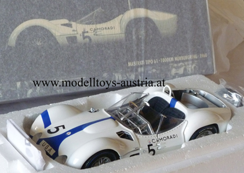 Maserati Birdcage Tipo 61 1960 winner 1.000 km Nürburgring
